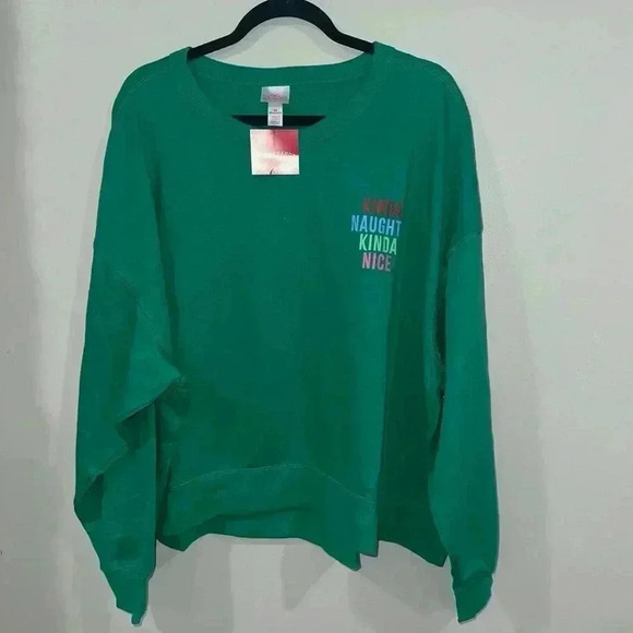 Women’s Christmas Green Sweater. Target brand. Size 3X. NWT. - Picture 1 of 7